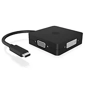 IcyBox Adapter video IB-DK1104-C 4w1 USB TYPE-C