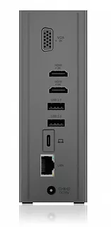 IcyBox Stacja dokująca IB-DK2262AC 14w1,USB,LAN,HDMI,VGA,PD, czytnik kart