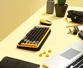 Logitech Klawiatura Pop Keys Black & Yellow 920-010735