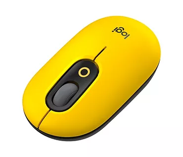 Logitech Mysz Pop Mouse Black & Yellow 910-006546