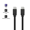 Qoltec Kabel USB 3.1 typ C męski | USB 3.1 typ C męski