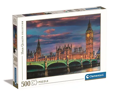 Clementoni Puzzle 500 element&oacute;w High Quality, Parlament londyński