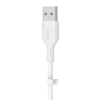 Belkin Kabel BoostCharge USB-A do Ligtning silikonowy 2m, biały