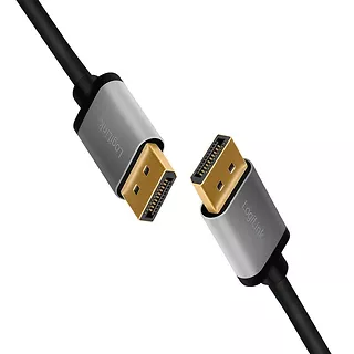 LogiLink Kabel DisplayPort 4K/60 Hz,DP/M do DP/M,alu. 5m