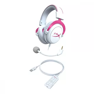 Słuchawki HyperX Cloud II różowe