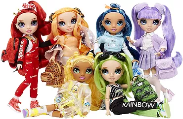 Mga Lalka Rainbow High Junior High Fashion Dolls, Jade Hunter
