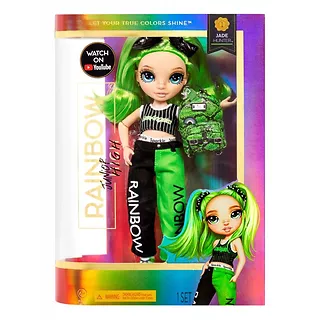 Mga Lalka Rainbow High Junior High Fashion Dolls, Jade Hunter