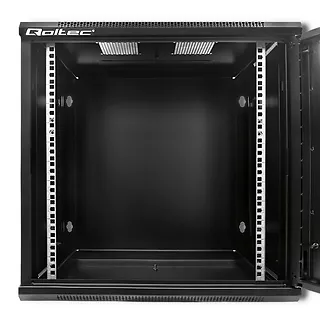 Qoltec Szafa RACK 19 cali| 12U | 450 x 600 x 635 | Perforowane drzwi