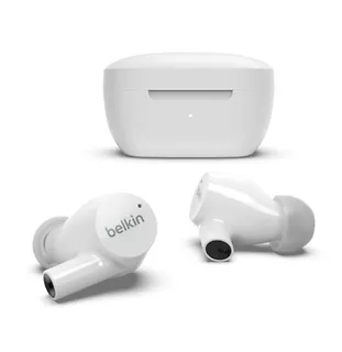 Belkin Słuchawki douszne bezprzewodowe białe Soundform Rise