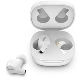Belkin Słuchawki douszne bezprzewodowe białe Soundform Rise