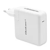 Qoltec Ładowarka sieciowa FAST 96W | 5-20V | 3-4.7A | USB C PD | Biała