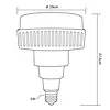 Maclean Żarówka LED E40 95W 230V Zimna biała 6500K 13000LM MCE305 CW