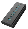 AUKEY CB-H3 aktywny HUB USB | 7w1 | 7xUSB 3.0