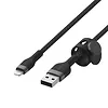 Belkin Kabel BoostCharge USB-A do Lightning silikonowy, 1m, czarny