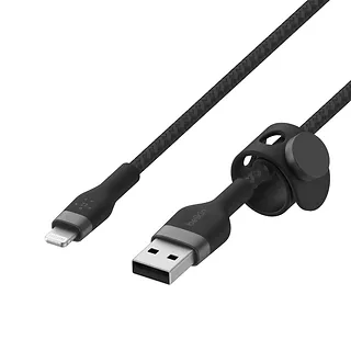 Belkin Kabel BoostCharge USB-A do Lightning silikonowy, 1m, czarny
