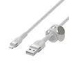 Belkin Kabel BoostCharge USB-A do Lightning silikonowy 3m, biały