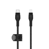 Belkin Kabel BoostCharge USB-C/Lightning Silikonowy w oplocie 1m czarny