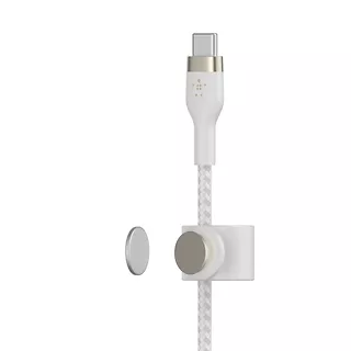 Belkin Kabel BoostCharge USB-C/Lightning Silikonowy w oplocie 3m biały