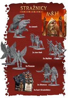 Portal Games Dodatek Strażnicy do gry ANKH (PL)