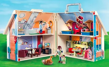 Playmobil Przenośny domek dla lalek Dollhouse 70985