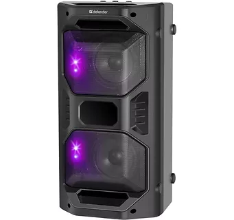 Defender Głośnik Bluetooth Rage 50W LED/Fm/USB/Mic/TWS