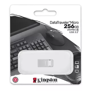 Kingston Pendrive Data Traveler Micro G2 256GB USB 3.2 Gen1