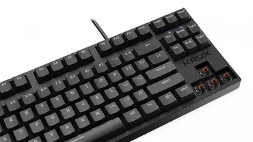 Krux Klawiatura gamingowa - Atax PRO RGB Gateron Brązowa