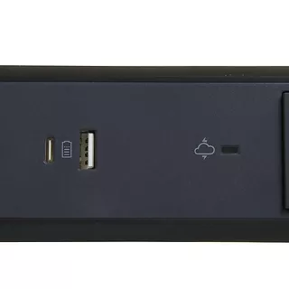 Legrand Przedłużacz 3x2PZ + USB A/C 1,5m czarny