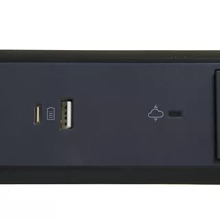 Legrand Przedłużacz 5x2PZ +USB A/C 1,5m czarny