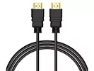 Kabel HDMI 1,5m SAVIO CL-01  czarny, złote końcówki, v1.4 high speed, ethernet/3D