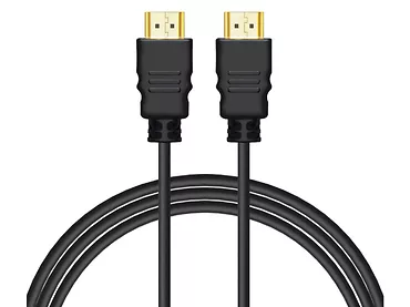 Kabel HDMI 1,5m SAVIO CL-01  czarny, złote końcówki, v1.4 high speed, ethernet/3D