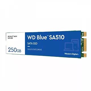 Western Digital Dysk SSD Blue 250GB SA510 M.2 2280 WDS250G3B0B