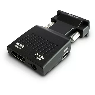 Savio Konwerter VGA do HDMI, Audio, Full HD, CL-145