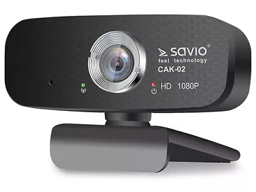 Kamera internetowa Full HD SAVIO CAK-02 Webcam kąt 120° USB