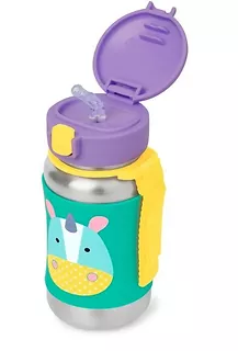 Skip Hop Stalowy bidon Zoo Jednorożec