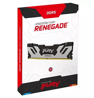 Kingston Pamięć DDR5 Fury Renegade Silver 16GB(1*16GB)/6000  CL32
