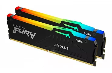 Kingston Pamięć DDR5 Fury Renegade RGB  32GB(2*16GB)/6400  CL32