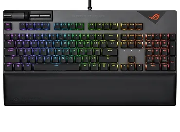 Asus Klawiatura ROG STRIX Flare II 8000Hz/ ROG NX/ PBT/ USB 2.0/ czarna