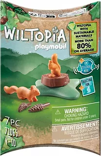 Playmobil Zestaw figurek Wiltopia 71065 Wiewiórki