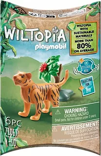 Playmobil Zestaw figurek Wiltopia 71067 Mały tygrys
