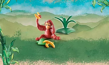 Playmobil Zestaw figurek Wiltopia 71074 Mały orangutan