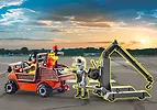 Playmobil Zestaw figurek Stunt Show 70835 Lotniczy pokaz kaskaderski: Mobilny serwis