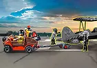 Playmobil Zestaw figurek Stunt Show 70835 Lotniczy pokaz kaskaderski: Mobilny serwis