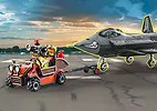 Playmobil Zestaw figurek Stunt Show 70835 Lotniczy pokaz kaskaderski: Mobilny serwis