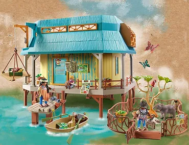 Playmobil Zestaw figurek Wiltopia 71007 Ośrodek opieki nad zwierzętami