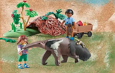 Playmobil Zestaw figurek Wiltopia 71012 Opieka nad mrówkojadem