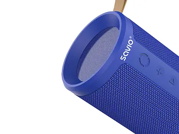 Głośnik Bluetooth STEREO SAVIO BS-031, 2x5W niebieski, AUX, SD, TWS