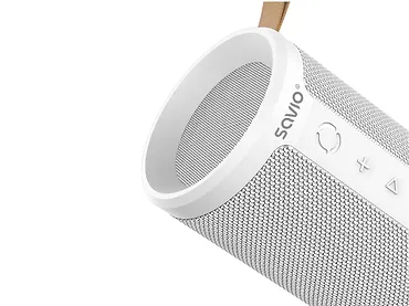 Głośnik Bluetooth STEREO SAVIO BS-032, 2x5W biały, AUX, SD, TWS
