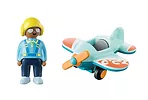 Playmobil Figurka 1.2.3 71159 Samolot
