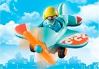 Playmobil Figurka 1.2.3 71159 Samolot